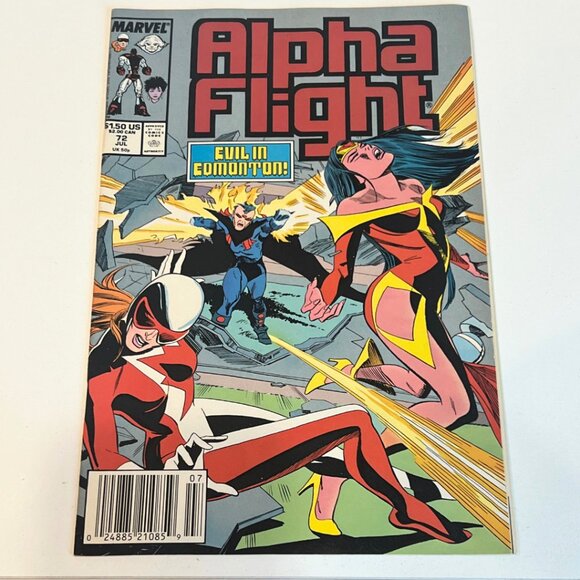 Alpha Flight #1 #2 Giant Annual Edition Plus 71 72 73 Marvel Comics 1986 87 89 - Picture 3 of 6